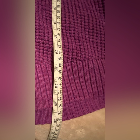 New Cotton Blend Knit Active Zone Sweater Wth Hood - Picture 11 of 11